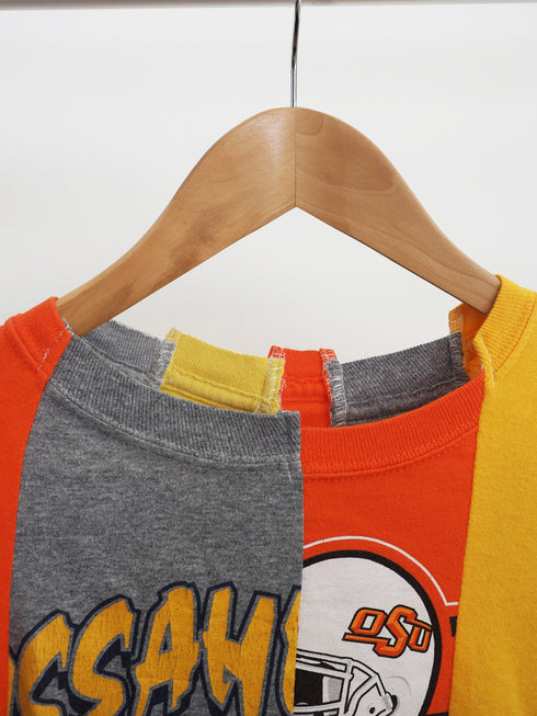 mooon/remake T-shirt orange ムーン/リメイク Tシャツ オレンジ